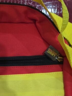 Lego Red and Yellow Colorblock Kids Backpack